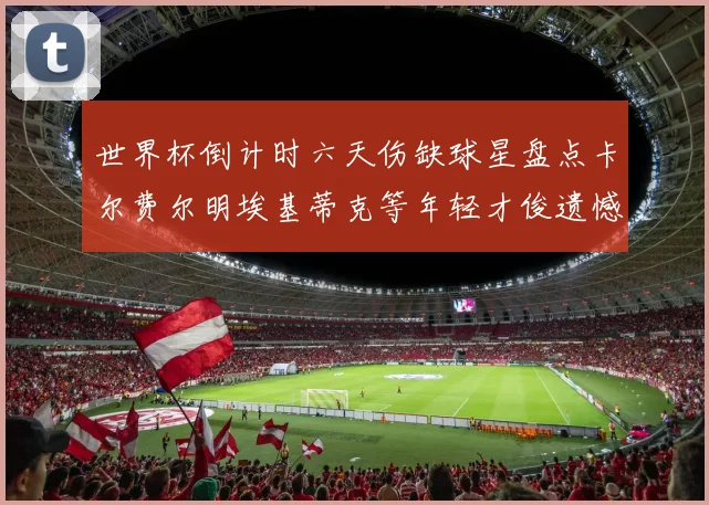 世界杯倒计时六天伤缺球星盘点卡尔费尔明埃基蒂克等年轻才俊遗憾缺席